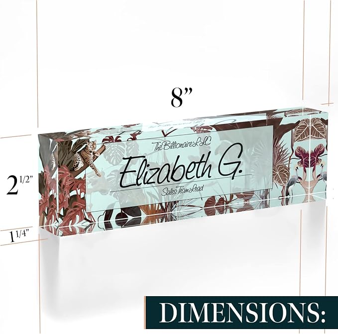 Desk Name Plate Personalized, Custom Name Plates - Image 7