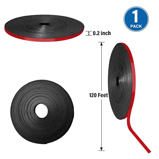 CHUNNIAO 120' Red Magnetic Tape - Image 4