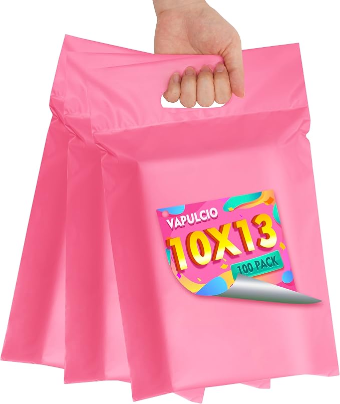 Poly Mailers 10x13 inch 100 Pcs, Upgrade Design Tamper Proof Mailers Poly Bags by VAPULCIO