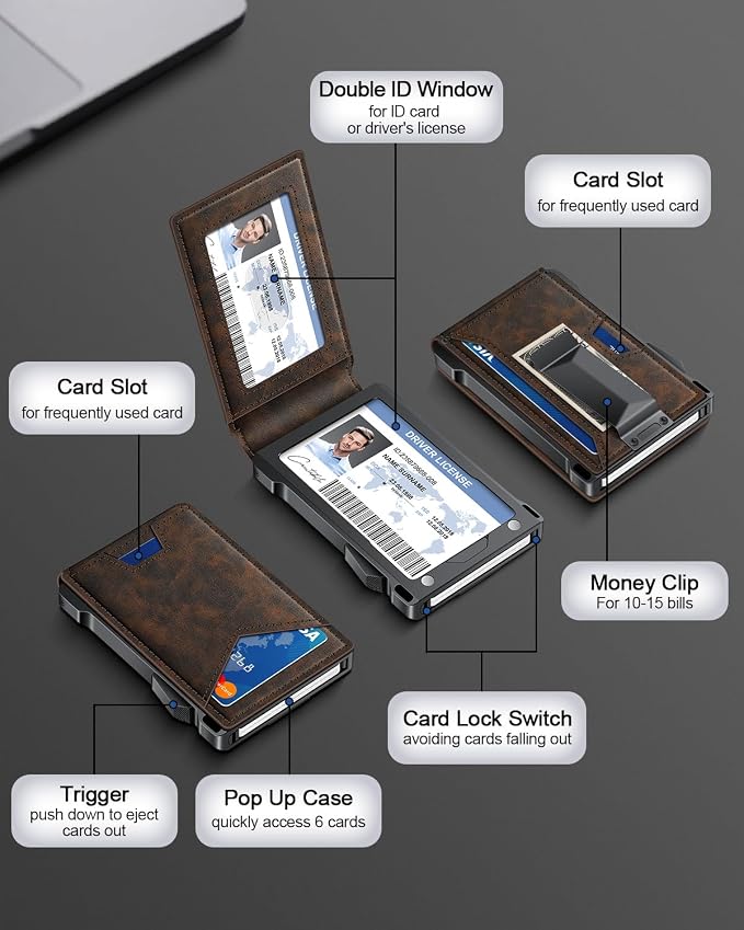 Wallet for Men RFID Wallet - Image 6
