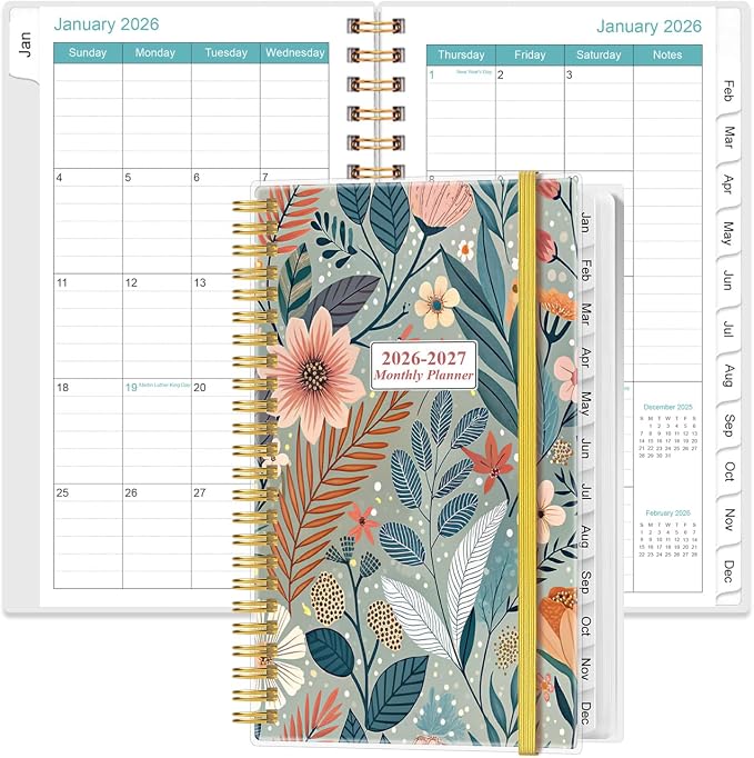 2026-2027 Monthly Planner by Heveboik