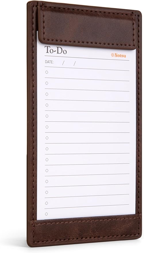 Notsu Note Card Holder | Minimalist 3x5 Inch Index Card Holder Handheld Case in by Notsu