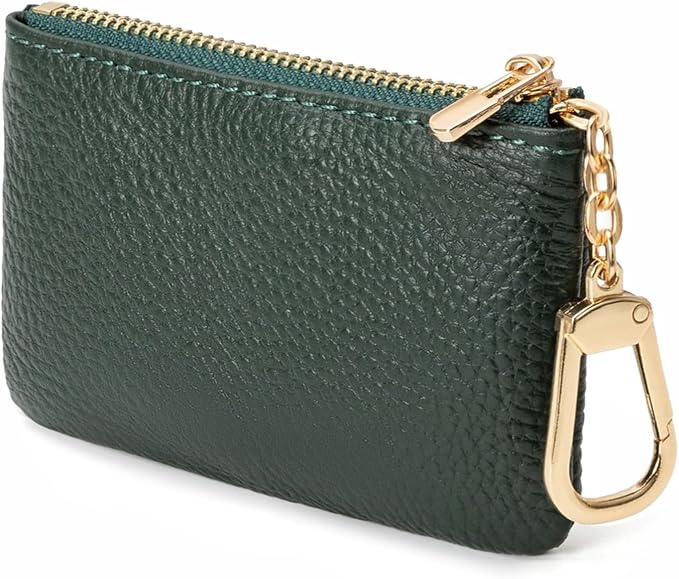 Full Grain Leather Coin Purse by Unknown