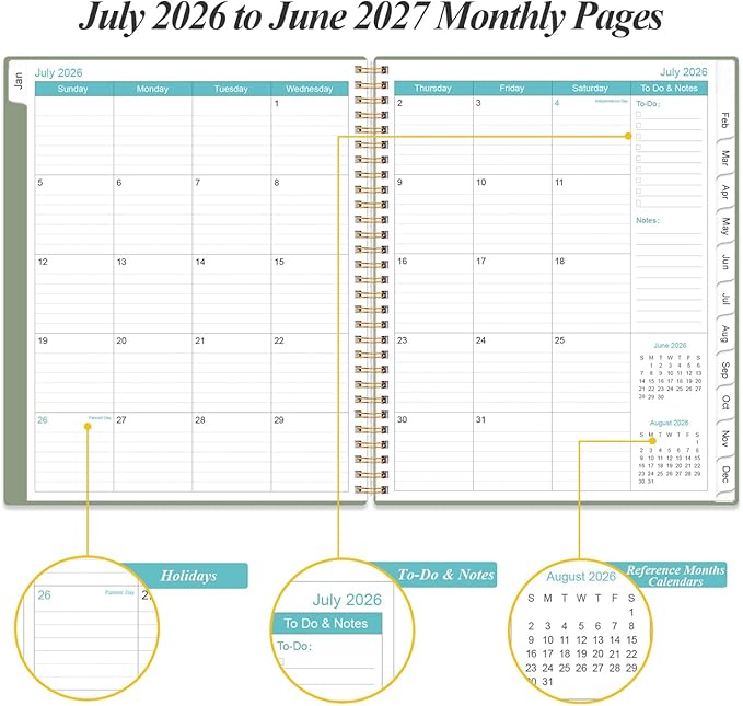2026-2027 Daily & Monthly Planner - Image 4