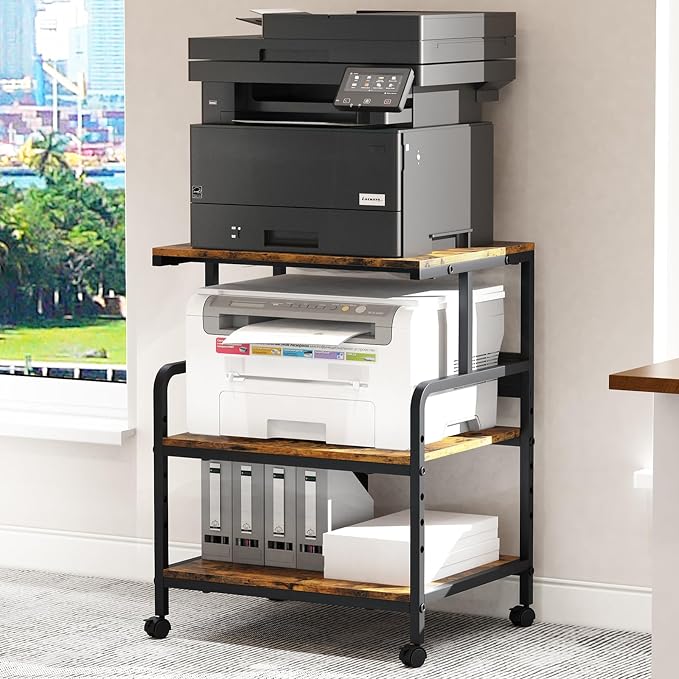 Arbuxzuy Large Printer Stand by Arbuxzuy