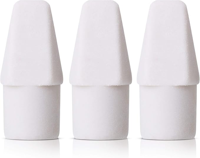 Mr. Pen- White Pencil Top Erasers, Eraser Caps - Image 7