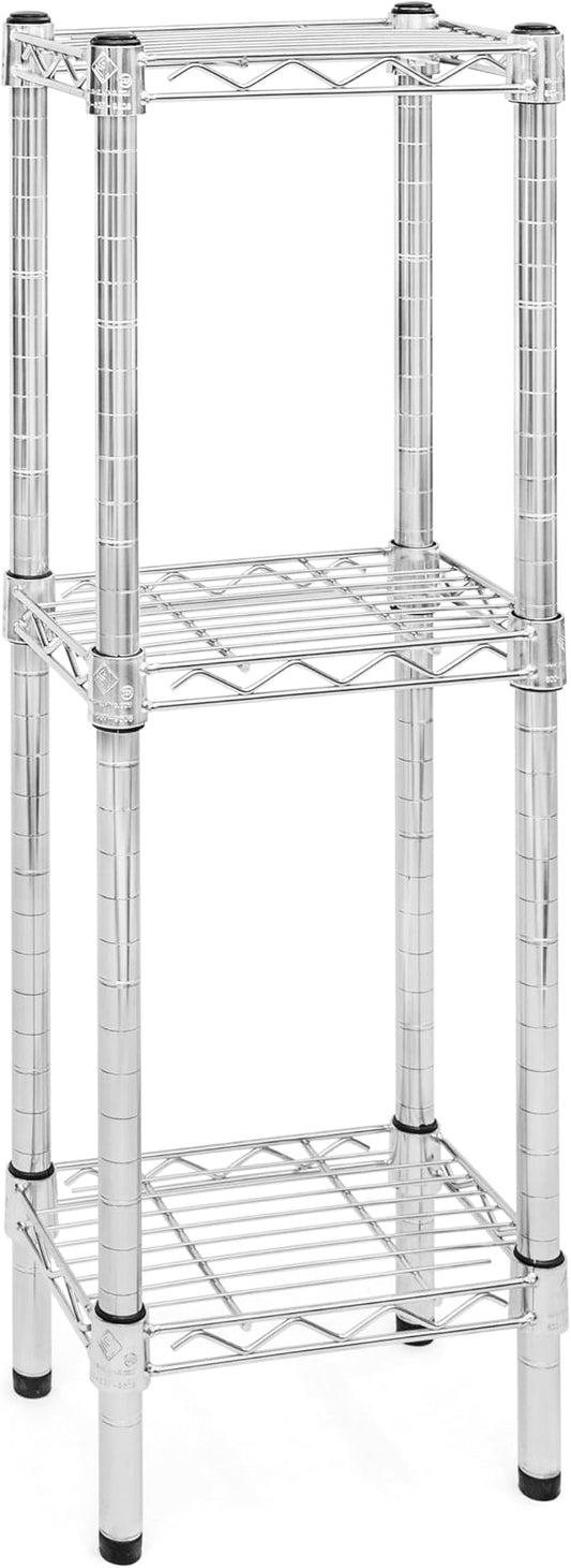 Shelving Inc. 8" d x 12" w Chrome Wire Shelving by ShelvingInc