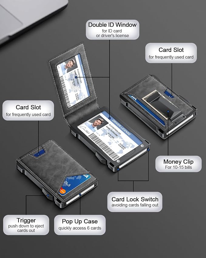Wallet for Men RFID Wallet - Image 6