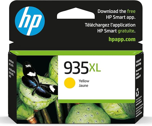 HP 935XL Yellow High-yield Ink Cartridge | Works with HP OfficeJet 6810; OfficeJet Pro 6230, 6830 Series | C2P26AN-DeskLoop Office