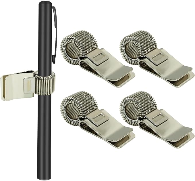5 Pack Black Metal Apple Pencil Holder, Pen Holder - Image 5