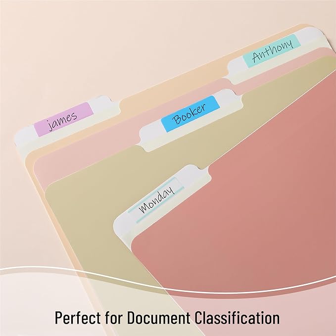 Mr. Pen- Sticky Index Tabs, 500 Pcs, 21 Sets, Colorful Sticky Tabs for Notebooks, Page Markers, Page Tabs for Binders, Page Tabs Sticky Tabs for Books, Notebook Tabs, Book Sticky Tabs for Notebooks-DeskLoop Office