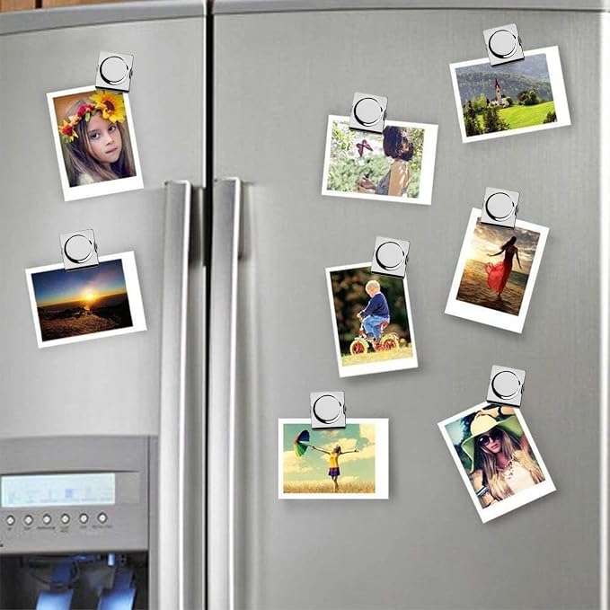 Square Strong Magnetic Clips, 2.3"-6 Pcs, 57 mm, Heavy Duty Refrigerator Magnet - Image 5