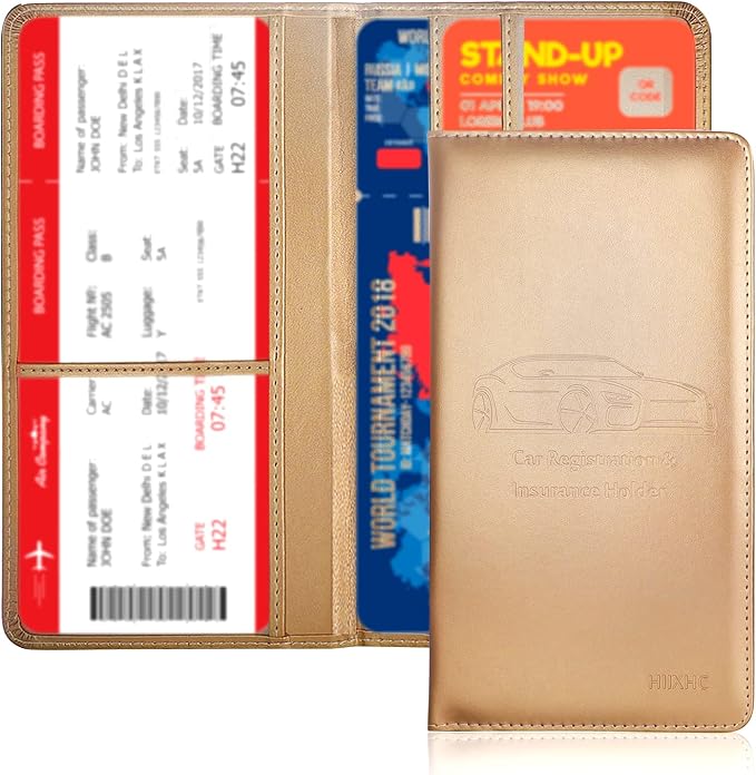 Car Registration and Insurance Card Holder by HIIXHC