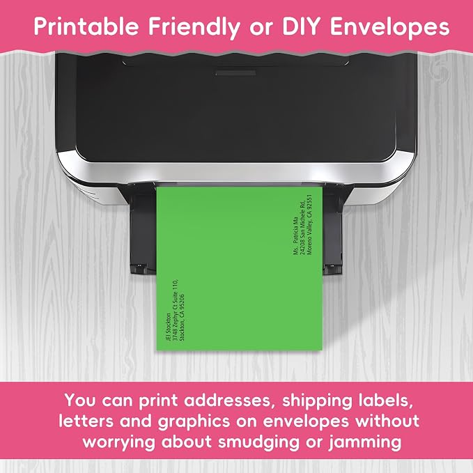 25 Pack Colored Mailing Envelopes, 9 x12 Inches Self-Seal Manilla Envelopes | - Image 5