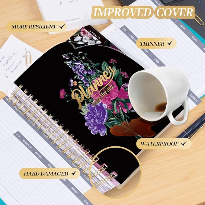 Planner 2026-2027, 18 Months Large Academic Daily Weekly Monthly Planner - Image 7