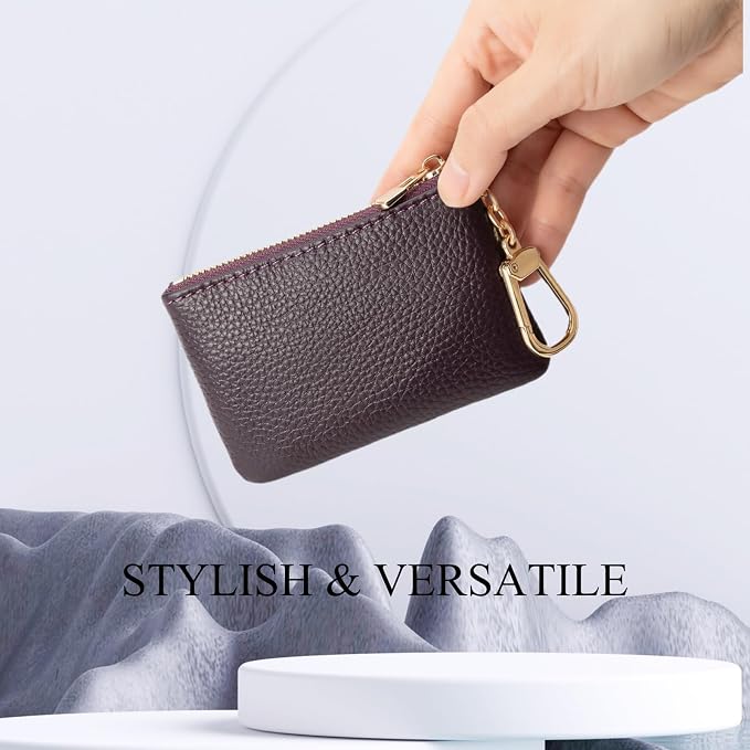Full Grain Leather Coin Purse - Image 2