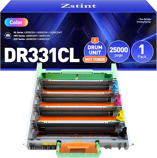 DR331CL Drum Unit Replacement Compatible for Brother DR-331CL Imaging Drum HL-L8350CDW MFC-L8850CDW MFC-L8600CDW HL-4150CDN MFC-9970CDW DCP-L8400 9050 9055 L8450 HL-L8250 L8650 L8850 4570CDW Printer-DeskLoop Office