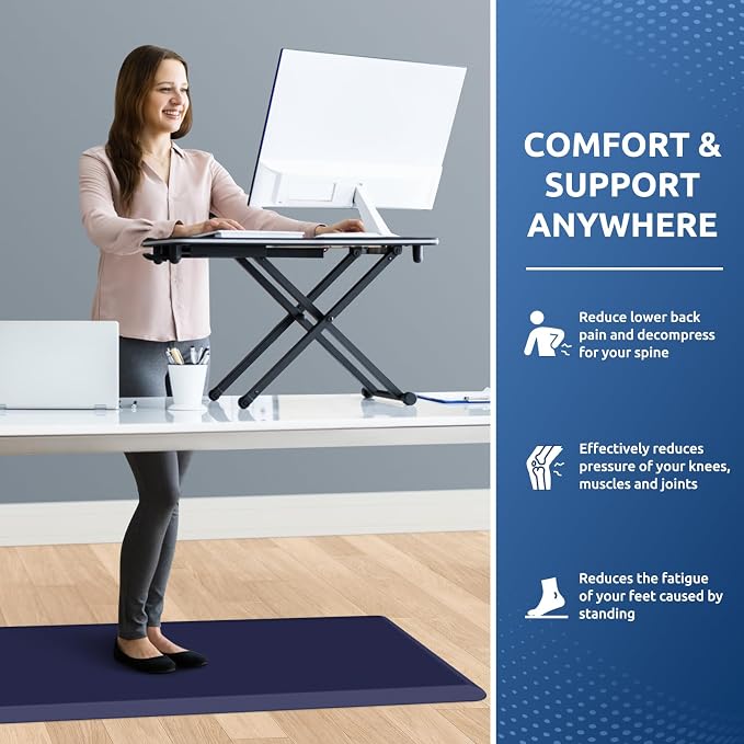 KitchenClouds Kitchen Mat Cushioned Anti Fatigue Rug 20"x39" Water Resistant - Image 4