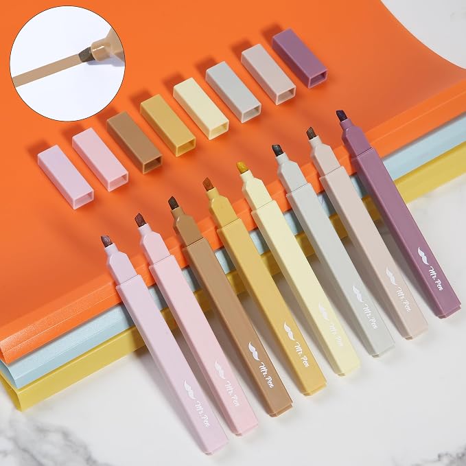 Mr. Pen- Aesthetic Highlighters No Bleed, 8 Pack, Cute Highlighters Assorted - Image 7