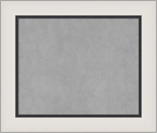 Amanti Art Silver Framed Magnetic Board 22x26 Small Vision Board by AmantiArt