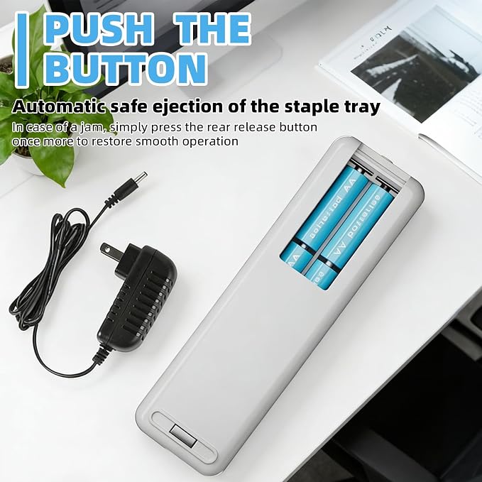 Coruscant Electric Stapler, No Jam Easy Reload, 25 Sheet Automatic Staplers - Image 6