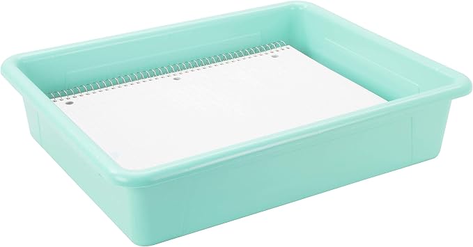 Storex Letter Size Flat Storage Tray – Organizer Bin - Image 5