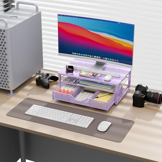 gianotter Computer Monitor Stand Riser, office organizer - Image 2
