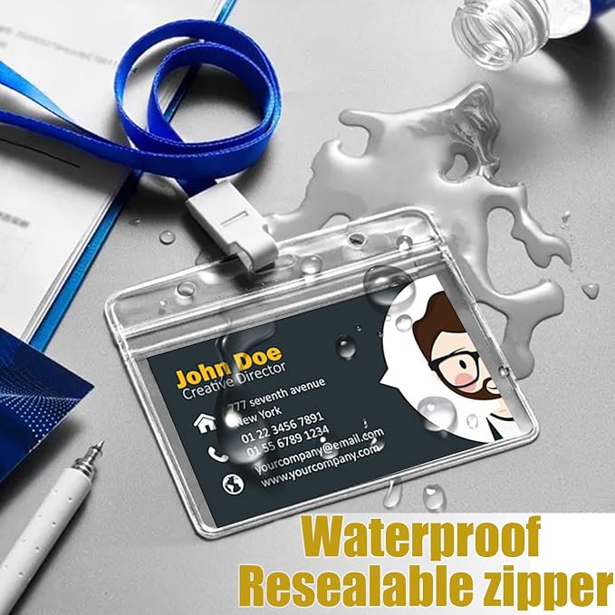 120 Pcs Name ID Badge Holder Series - Image 4