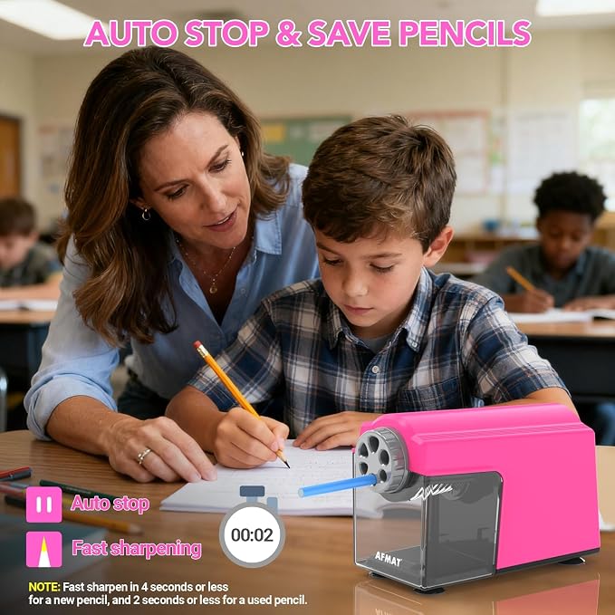 AFMAT Electric Pencil Sharpener - Image 4