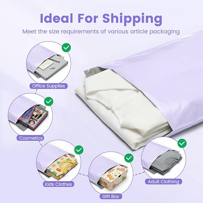 Metronic Poly Mailers 10x13 50 Pack, Shipping Bags - Image 7