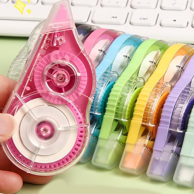 10Pcs Correction Tape Roller 8mx5mm Quick Dry White Out Correction Tape Total - Image 7