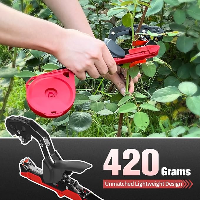 FUNTECK Professional Plant Tying Machine to Bind Tomatoes and Grapes Effortless - Image 5
