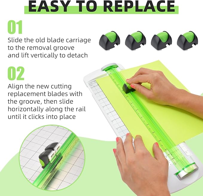 4 Pack Paper Cutter Blade 16854 Replacement - Image 4
