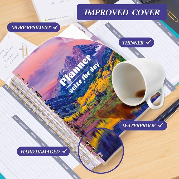 Planner 2026-2027, 18 Months Large Academic Daily Weekly Monthly Planner - Image 7