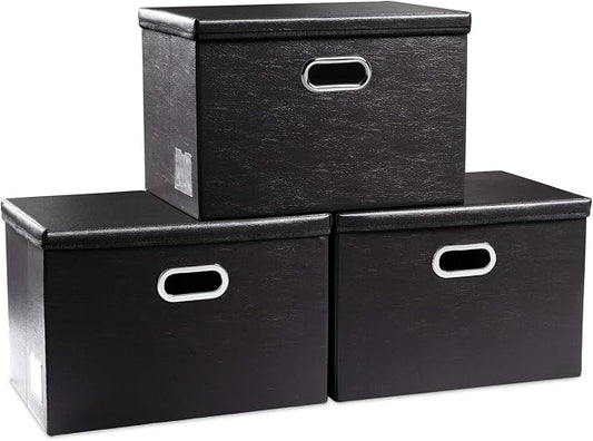 PRANDOM Large Foldable Storage Bins by Prandom