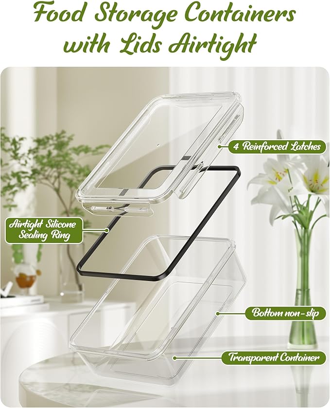 40 Piece Food Storage Containers - Image 3