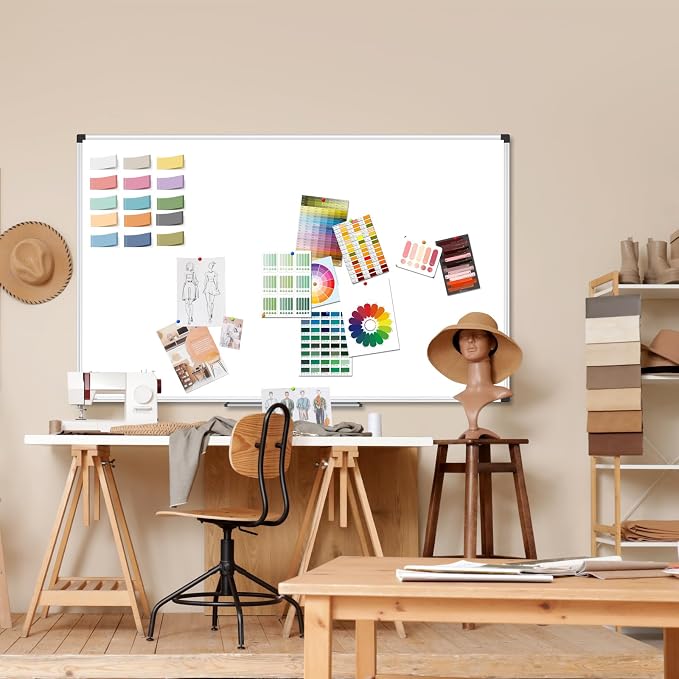 XBoard Magnetic Dry Erase Board 72" x 40" Wall Mounted, Large Whiteboard - Image 6