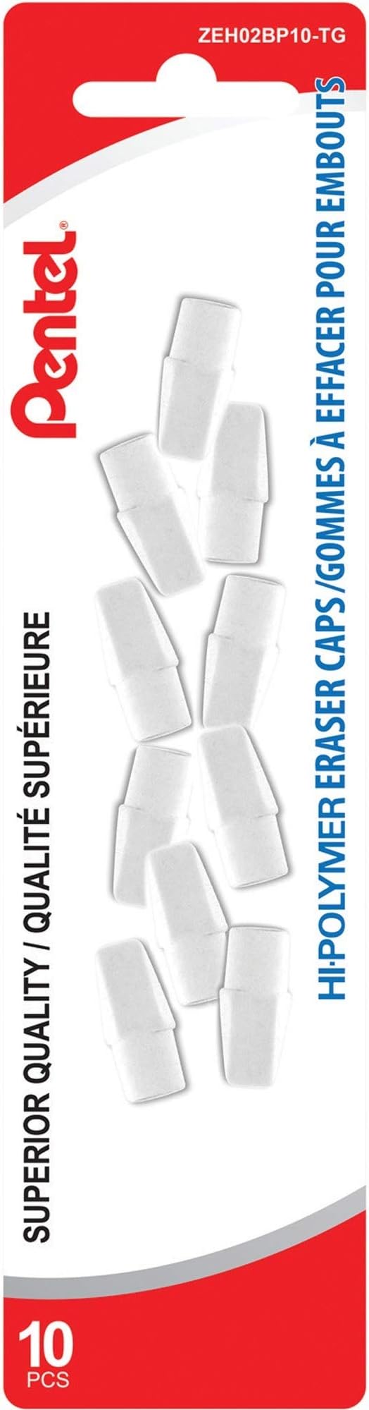 Pentel Hi-Polymer White Cap Erasers by PentelofAmerica