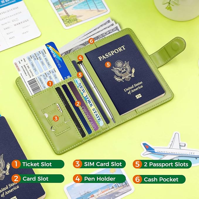 Melsbrinna Rfid Passport Holder - Image 2