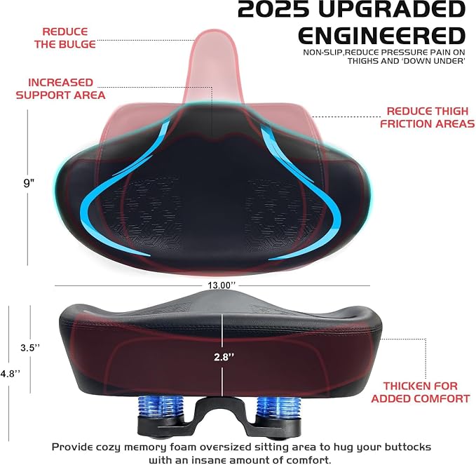 Noseless Bike Seat Cushion for Men & Women - Image 4