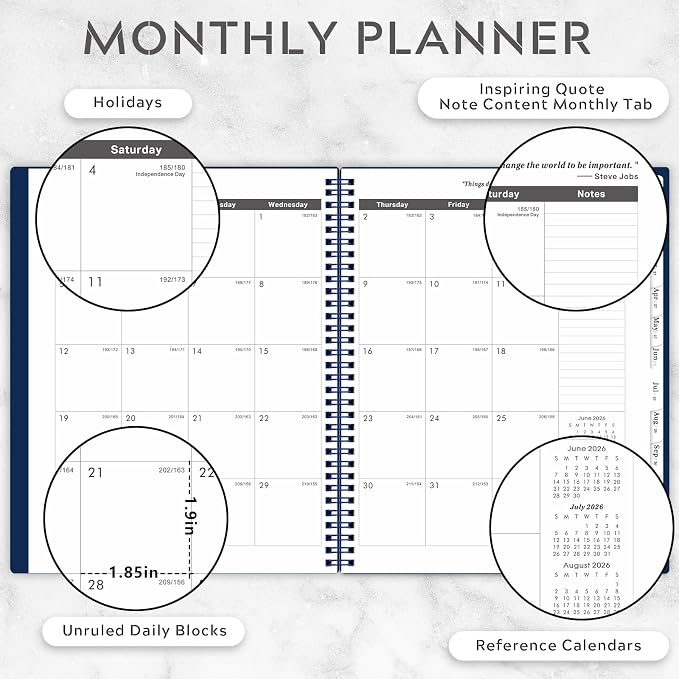 2026-2031 Monthly Planner/Monthly Calendar - Image 3