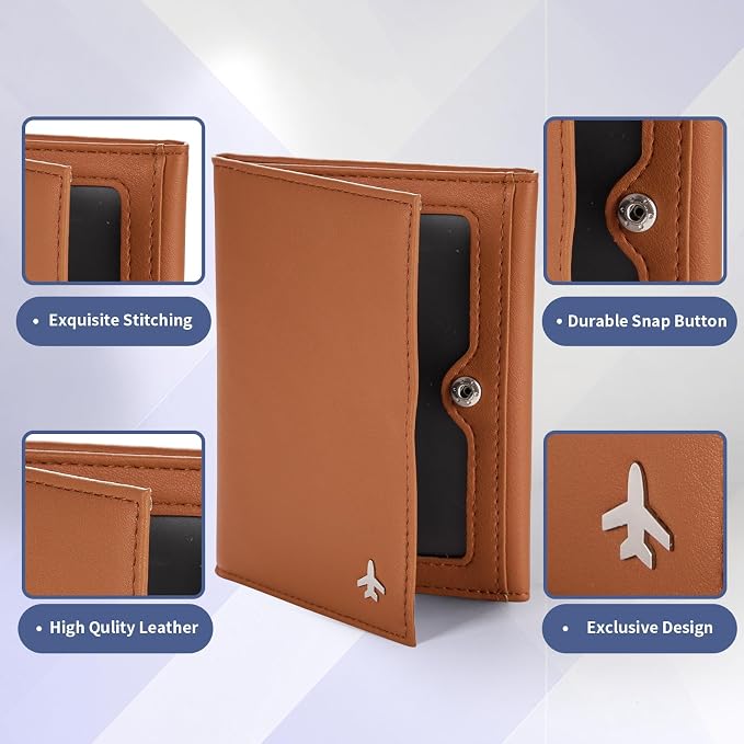 Pilot Wallet Passport Holder for Travel - Image 3