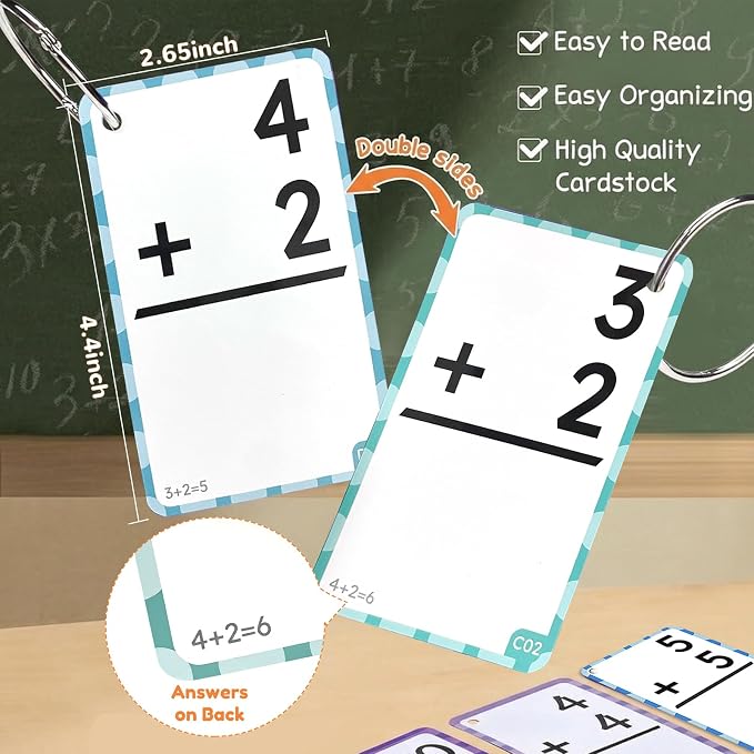 JoyCat Addition and Subtraction Flash Cards - Image 5