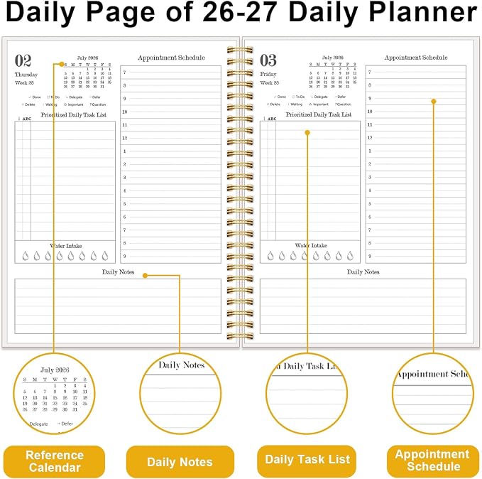 Daily Planner 2026-2027 - Image 4