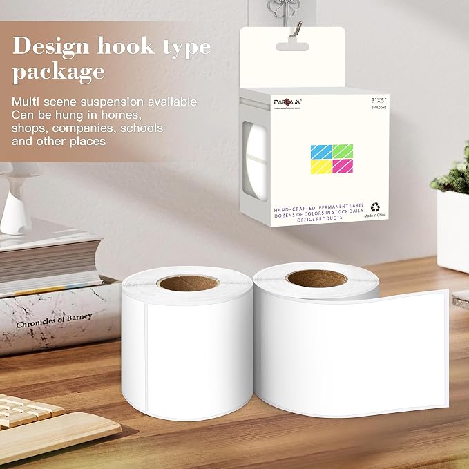 PARLAIM 3x5 inch Rectangle Color Code Stickers - Image 4