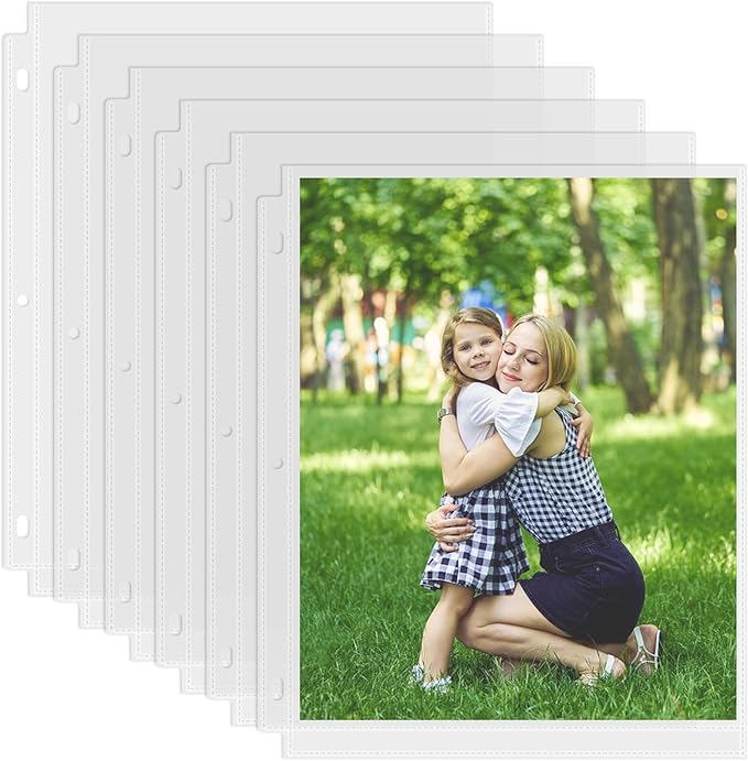 Aegero 100 Pack 8 x 10 Photo Sleeves by Unknown