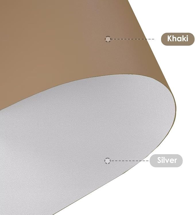 Zinkooat Leather Table Cover, 1.8mm Thick, 36x54 Inch Table Protector, Table - Image 2