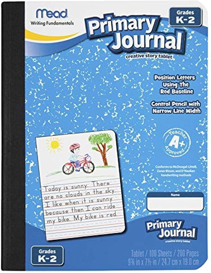 Mead MEA09956 Primary Journal K-2nd Grade by Mead