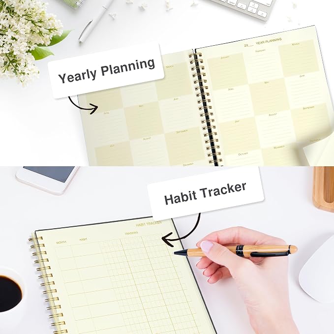 AuroPlanner Undated Daily Planner To Do List Hourly Schedule 2028 2027 2026 - Image 7