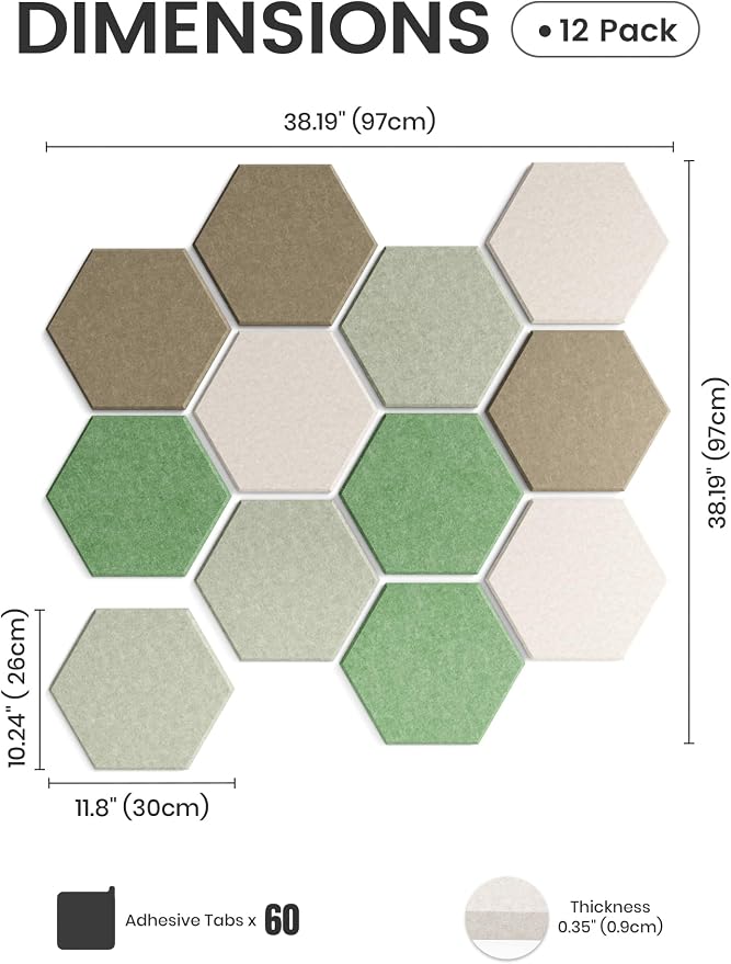 Fluxynara Hexagon Cork Board Alternative - Image 2